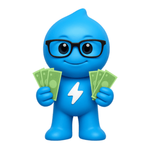 Maskot energobox penize